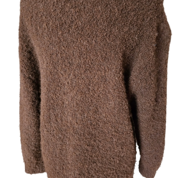 Aritzia Alpaca Brown Wilfred Seissan Sweater size small/medium - Picture 5 of 16